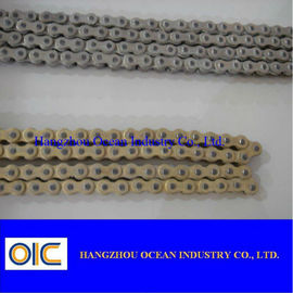 China 40MN/A3 Copper Coating Motorcycle Chains With Extremely Durable Performance supplier